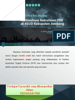 Best Practice Sharing: Optimalisasi Rekrutmen PRB Di RSUD Kabupaten Jombang