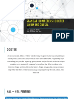 Standar Kompetensi Dokter Umum Indonesia: Dr. Dr. Sutrisno, Sp. OG (K) Ketua IDI Wilayah Jawa Timur