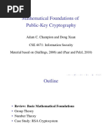 Mathematical Foundations of Public-Key Cryptography