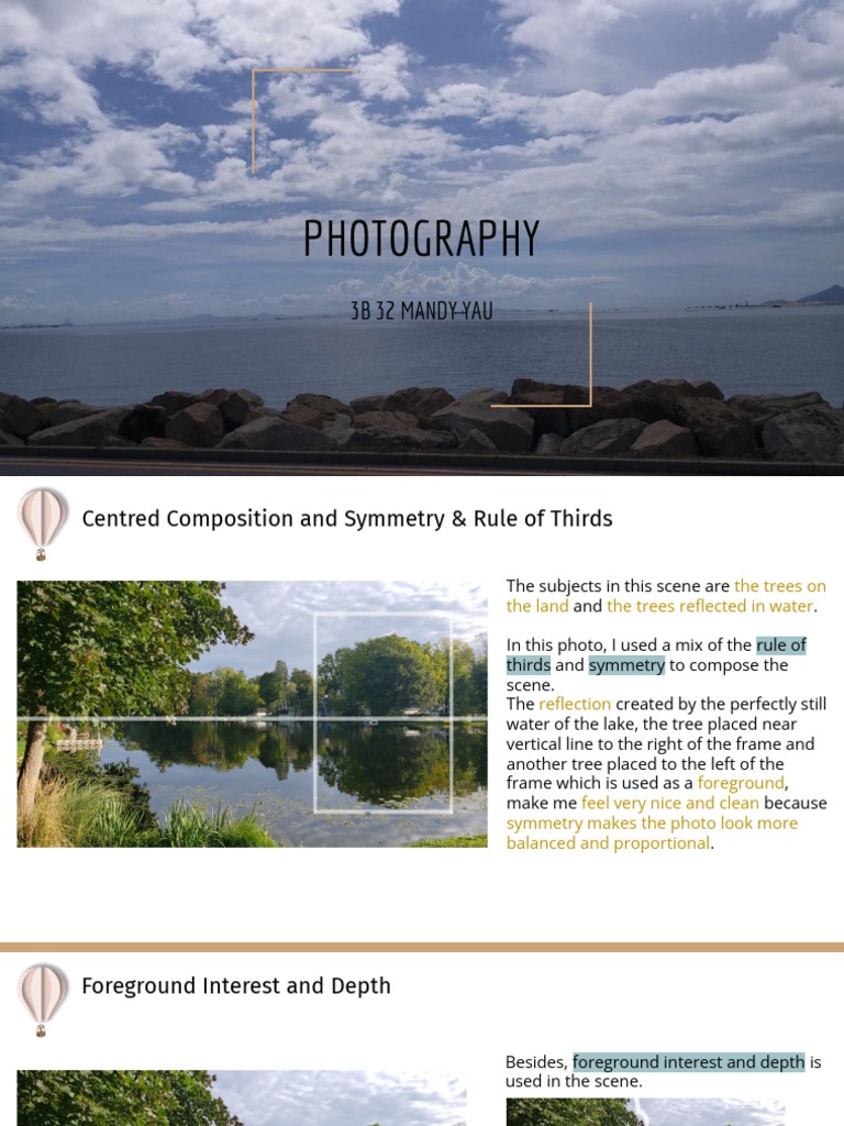 Photography Composition Techniques | PDF | Composition (Visual Arts ...
