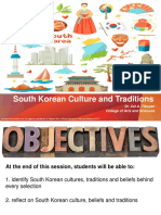 South Korean Culture and Traditions - Lesson 9 - Tri