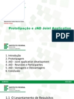 Prototipação e JAD Joint Application Design