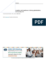 Vocational Students' Perception and Readiness in Facing Globalization