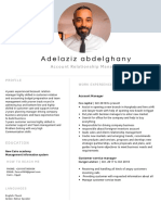 Adelaziz Abdelghany: Account Relationship Manager