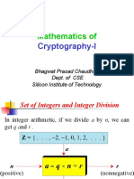 Mathematics Of: Cryptography-I