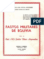 Fastos Militares de Bolivia