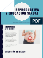 Salud Reproductiva y Educación Sexual