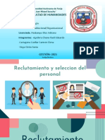 Reclutamiento y Seleccion Del Personal