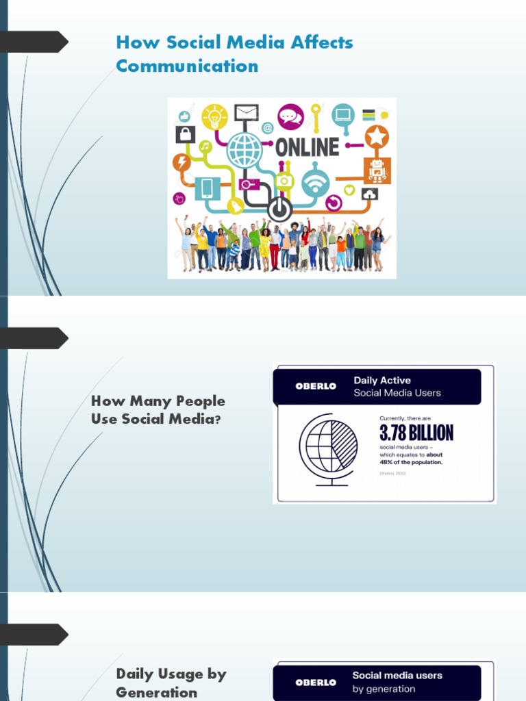 Social Media's Impact on Communication | PDF | Popular Culture & Media ...