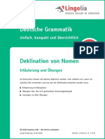 Deklination Von Nomen