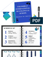 HandBook Colombian International Multilingual School