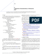 E1324-16 Guía Estándar para Medir Algunas Características Electrónicas de Los Instrumentos de Prueba Por Ultrasonidos1