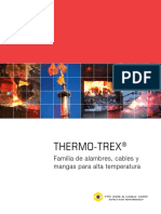 Thermo Trex Familia de Alambres Cables y Mangas para Alta Temperatura