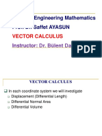 EEE 201 Engineering Mathematics Vector Calculus Notes