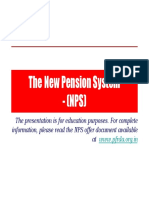 New Pension System: Plan for your Sunset Years