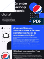 Tipos de Comunicación Usadas en Las Estrategias de Marketing de Pepsi