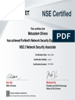 NSE 2 Certificate