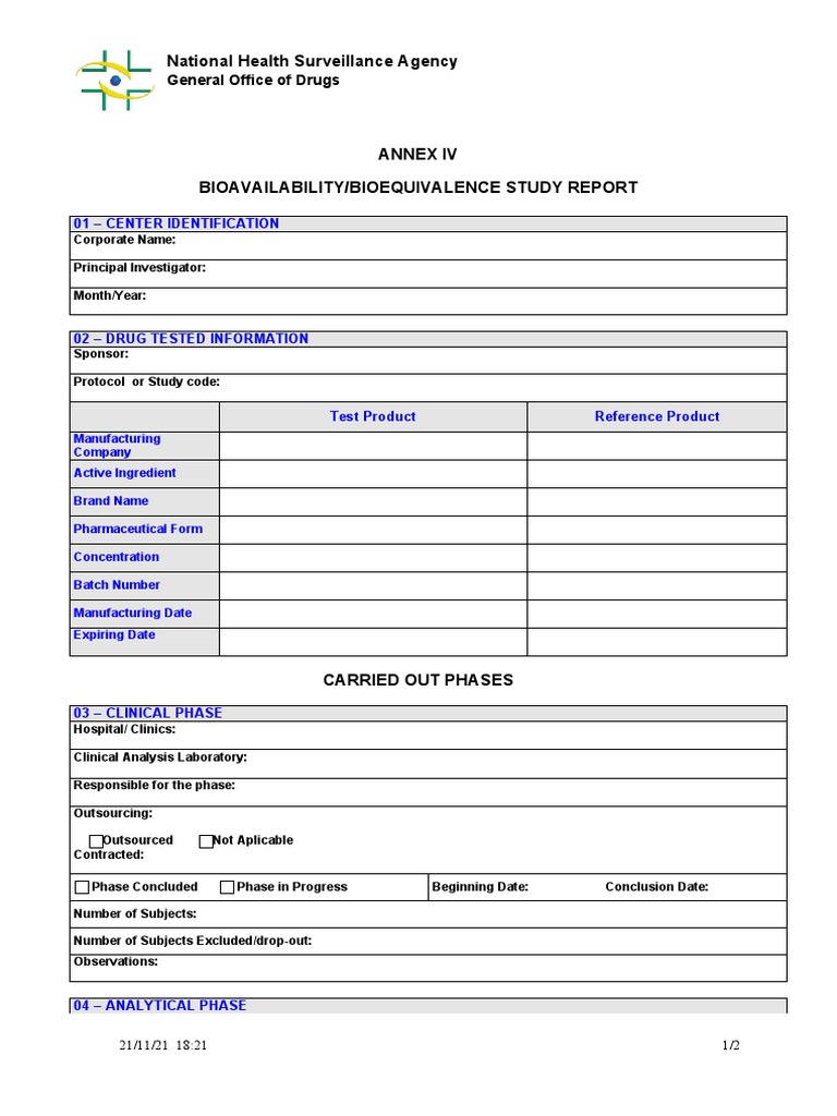 National Health Surveillance Agency: General Office of Drugs | PDF ...