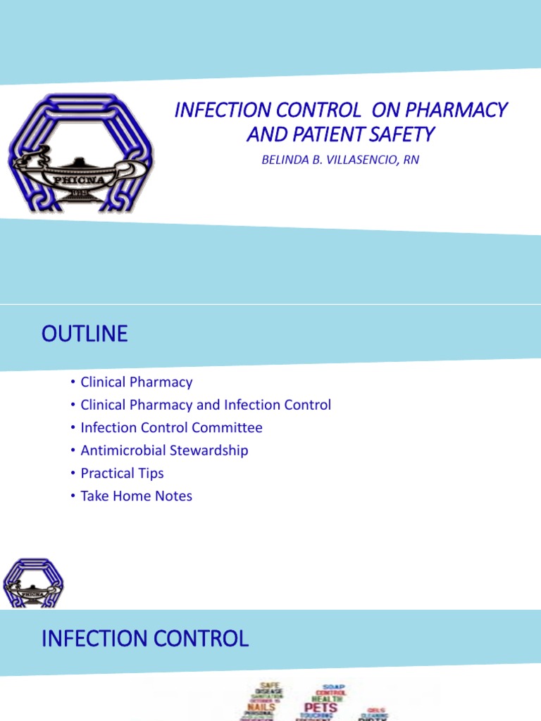 Infection Control in Pharmacy Services | PDF | Infection | Pharmacy