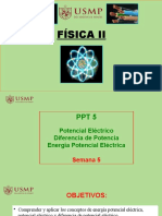 PPT 5 - Potencial Eléctrico - Diferencia de Potencial - Energía Potencial Eléctrica