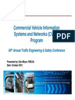 Commercial Vehicle Information Systems and Networks (CVISN) Program