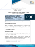Guía de actividades y rúbrica de evaluación - Unidad 3 - Fase 4 - Planeación y desarrollo del proyecto 2 (2) (1)