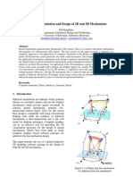 Botswana Journal of Technology 2010 - Computer Simulation and Design of 2D and 3D Mechanisms