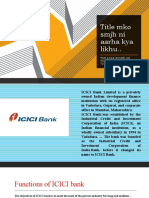 ICICI Bank - A Leading Private Sector Bank in India