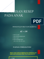 Penulisan Resep Pada Anak