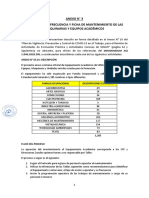 Anexo 3 - Cronograma Frecuencia y Ficha de Mantenimiento de Las Maquinarias y Equipos Académicos