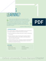 What Is Learning?: Oxford University Press Sample Chapter