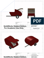Solidworks Student Edition. For Academic Use Only.: Engr4610-B