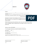 carta autorizacion