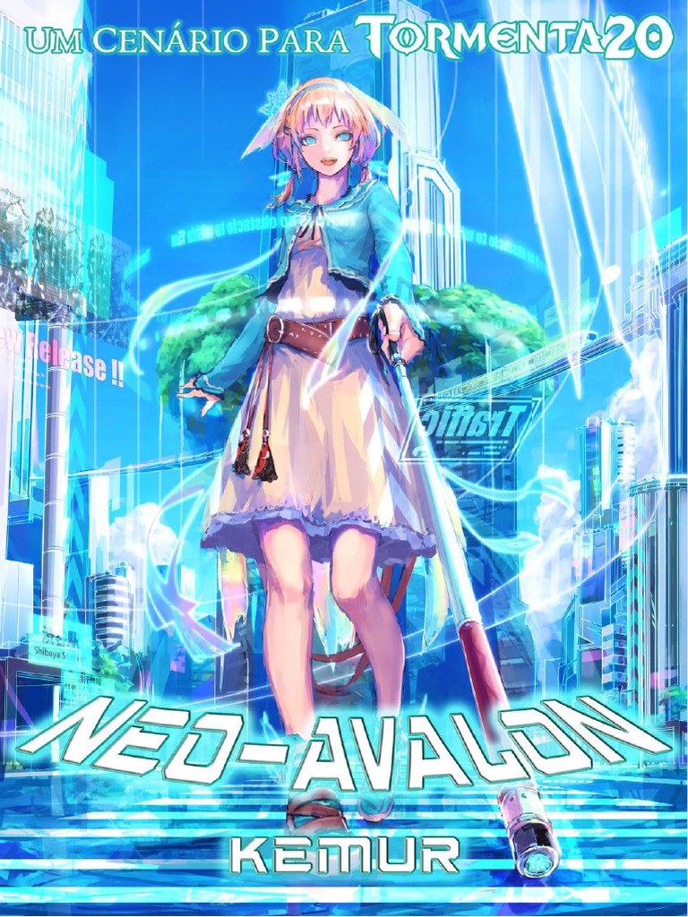 Mulher de anime de fantasia com cabelo azul e conceito de personagem de jogo  de dragão gerado por ai