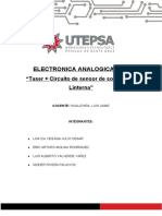 Electronica Analogica 1 - Taser + Circuito de Sensor Con Linterna