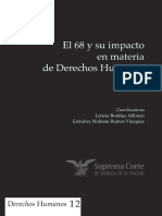 El 68 y Su Impacto en Materia de Derechos Humanos