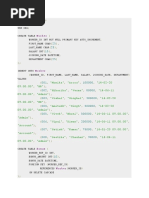 Top 50 SQL Questions