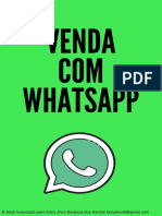 Venda COM Whatsapp
