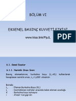 Bölüm6 - Eksenel Basınç Kuvveti Etkisi