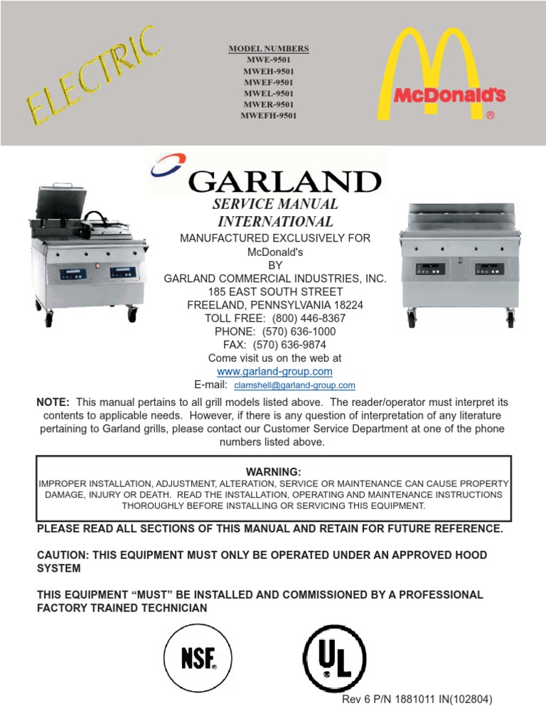MWE-9501 - Manual de Serviço (EN) (2004.10) | PDF | Electrical Wiring ...