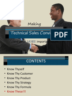 Making: Technical Sales Convincing!