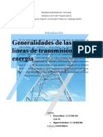 Generalidades de Las Líneas de Transmisión de Energía Electromagnética