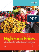 High Food Prices: Latin American and The Caribbean Responses To A New Normal