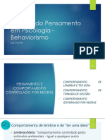 MPP - B - 05 - Pensamento e Comportamento Governado Por Regras