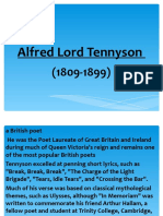 Alfred Lord Tennyson: The renowned British poet laureate