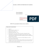 Modelo Relatorio Tecnico