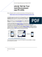 Set Up Your Development Environment on Windows PC (iOS