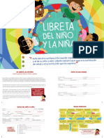 Libreta del Niño y la Niña -  Agosto 10-2015