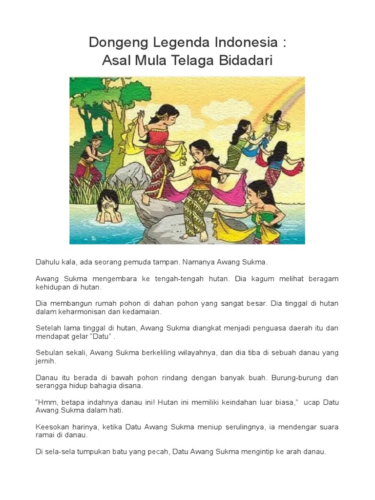 Dongeng Legenda Indonesia | PDF