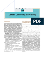 Genetic Counseling in Dentistry Provides Key Insights